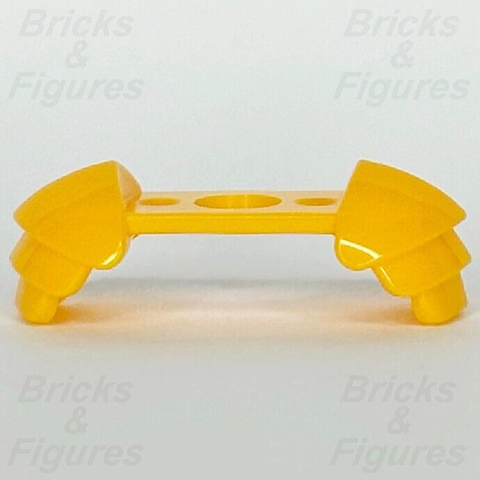 LEGO Shoulder Armour Knight Soldier Minifigure Part Bright Light Orange 37614 2
