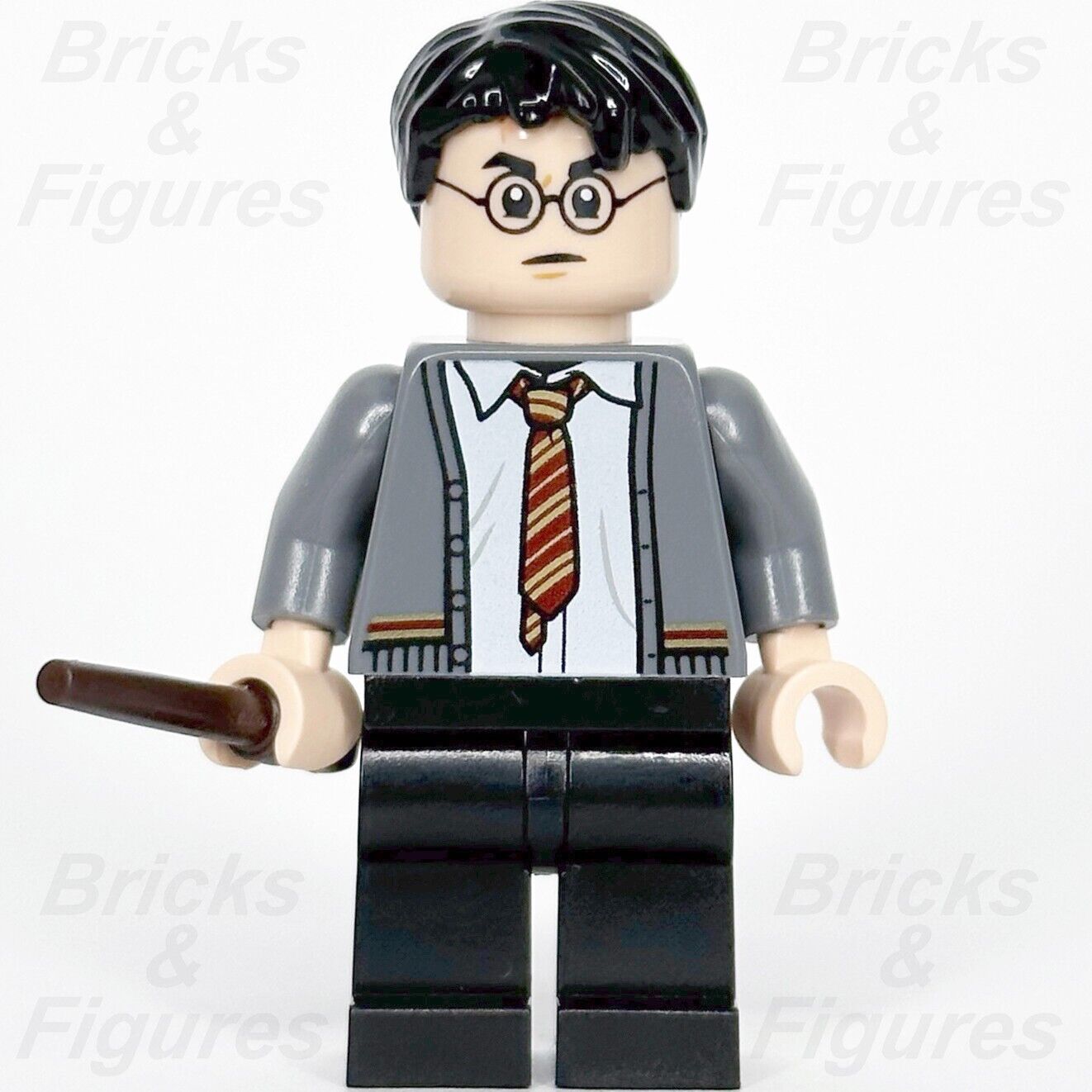 LEGO Harry Potter Minifigure Open Gryffindor Sweater White Shirt 76409 hp396 - Bricks & Figures