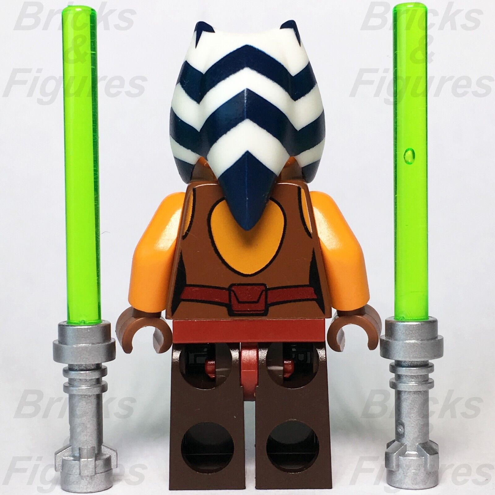 LEGO Star Wars Ahsoka Tano Minifigure Jedi The Clone Wars 75046 75013 sw0452 - Bricks & Figures