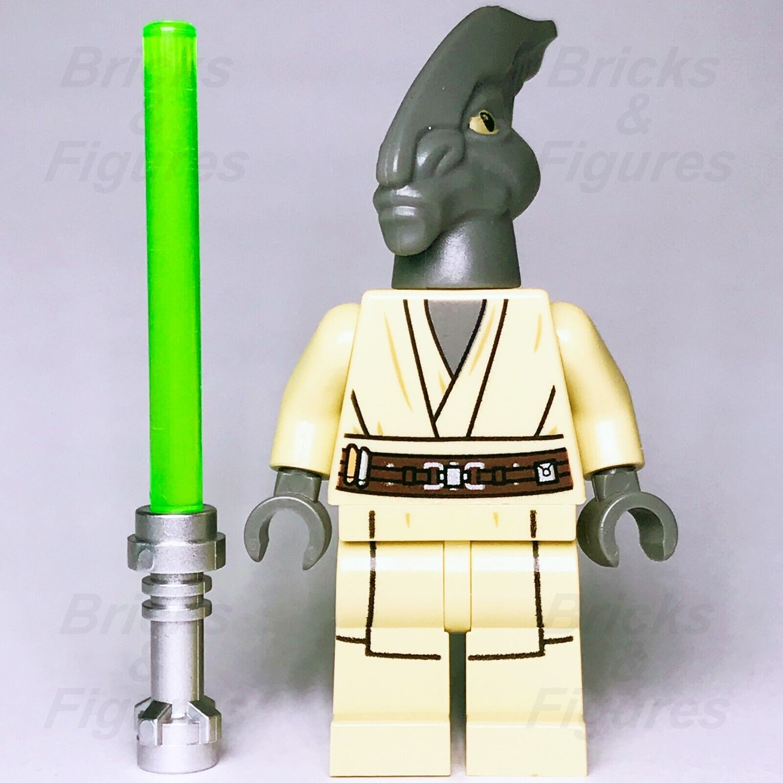LEGO Star Wars Coleman Trebor Minifigure Attack of the Clones Jedi 75019 sw0480 - Bricks & Figures