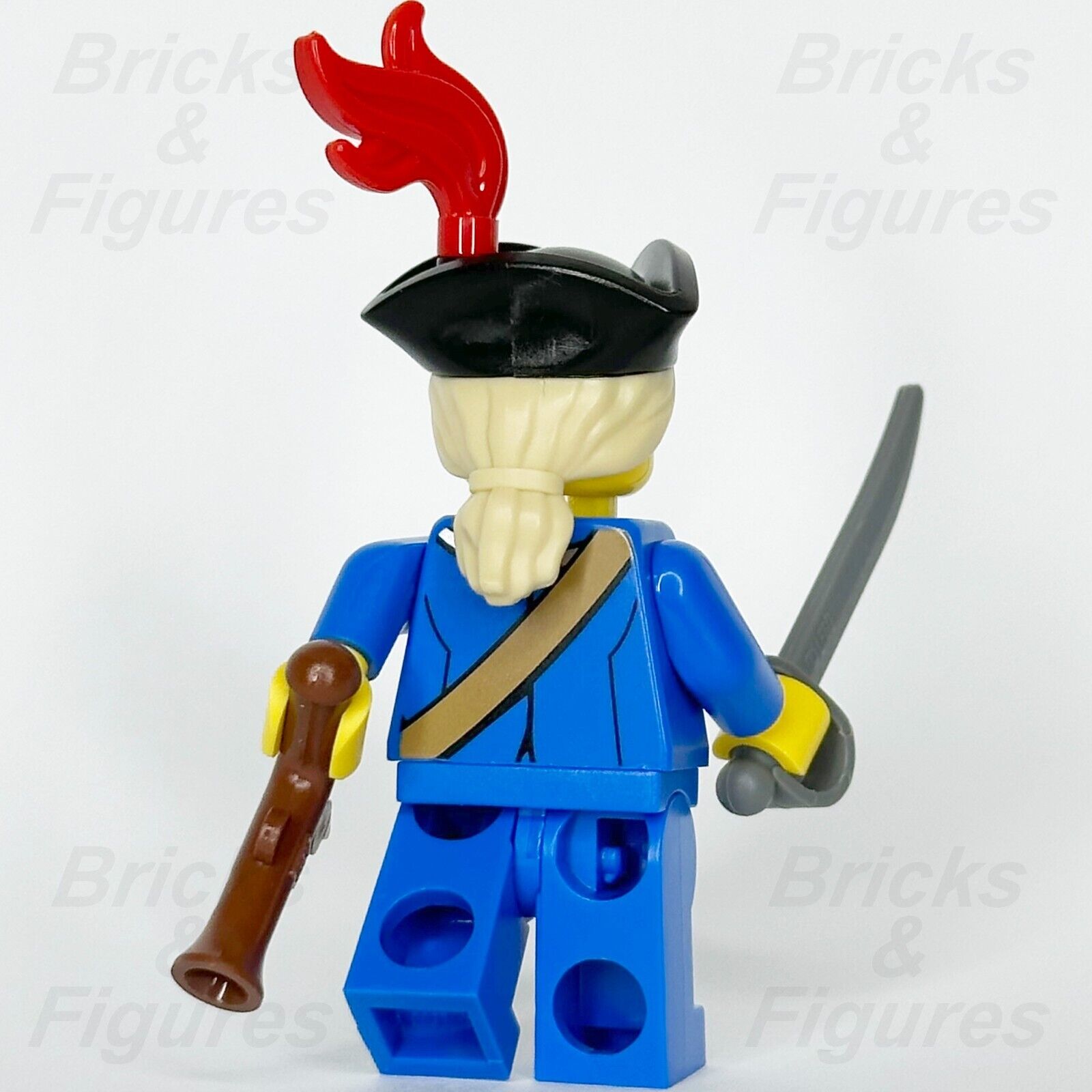 LEGO Pirate Minifigure Build-A-Minifigure Cutlass Sword Flintlock Gun BAM 2024 - Bricks & Figures