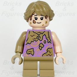 LEGO Jurassic World Lex Murphy Minifigure Dirt Stains Jurassic Park 76956 jw098 2