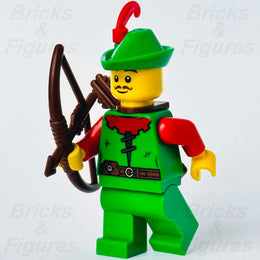 LEGO Forestman Castle Forestmen Minifigure with Bow Lion Knights 10305 cas571 - Bricks & Figures