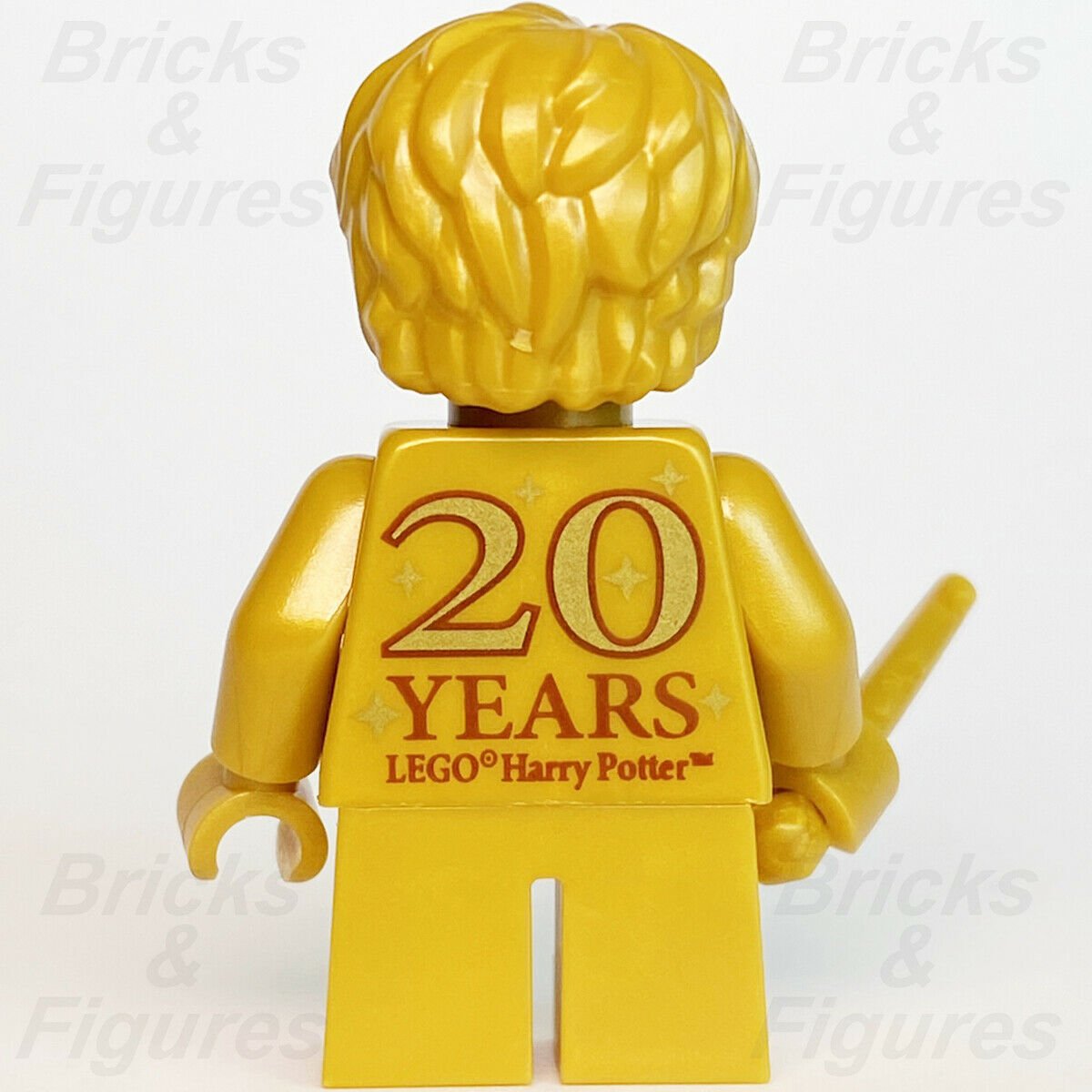 LEGO Harry Potter Gold 20th Anniversary Chamber of Secrets Minifigure 76386 - Bricks & Figures