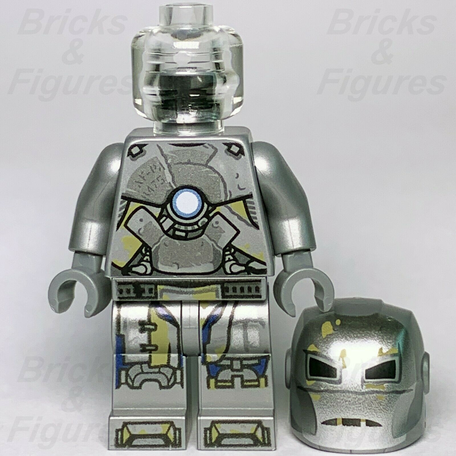 New Marvel Super Heroes LEGO Iron Man Mark 1 Minifigure 76125 Avengers Endgame - Bricks & Figures