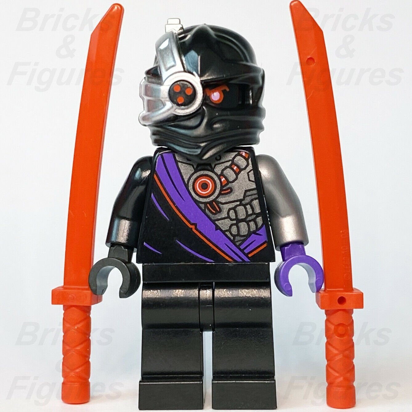New Ninjago LEGO Nindroid Warrior Evil Robot Ninja Legacy Minifigure 40374 - Bricks & Figures