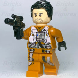 New Star Wars LEGO Poe Dameron Resistance Fighter Pilot Minifigure Book - Bricks & Figures