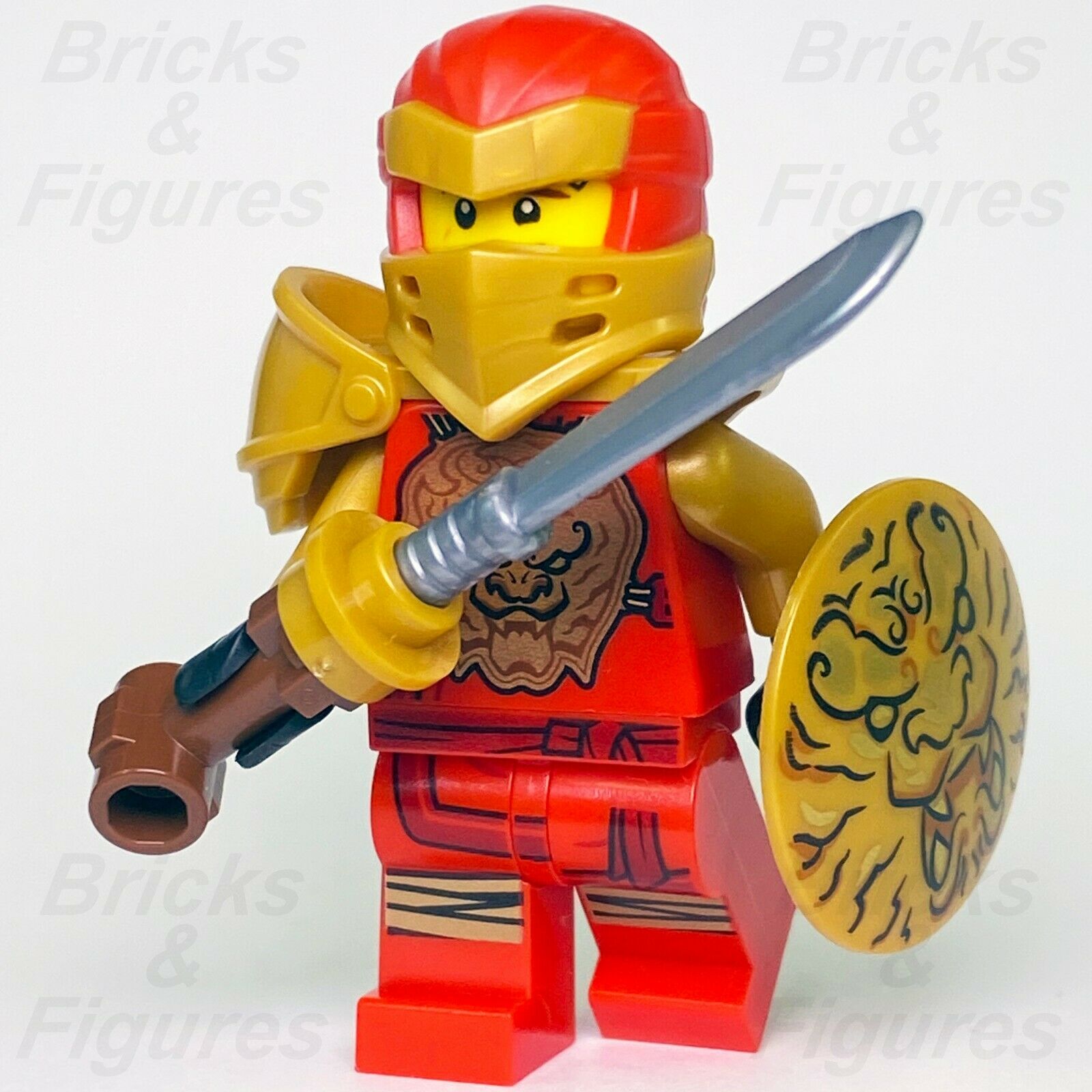 Ninjago LEGO Hero Kai Red Ninja Master of the Mountain Minifigure 71720 71721 - Bricks & Figures