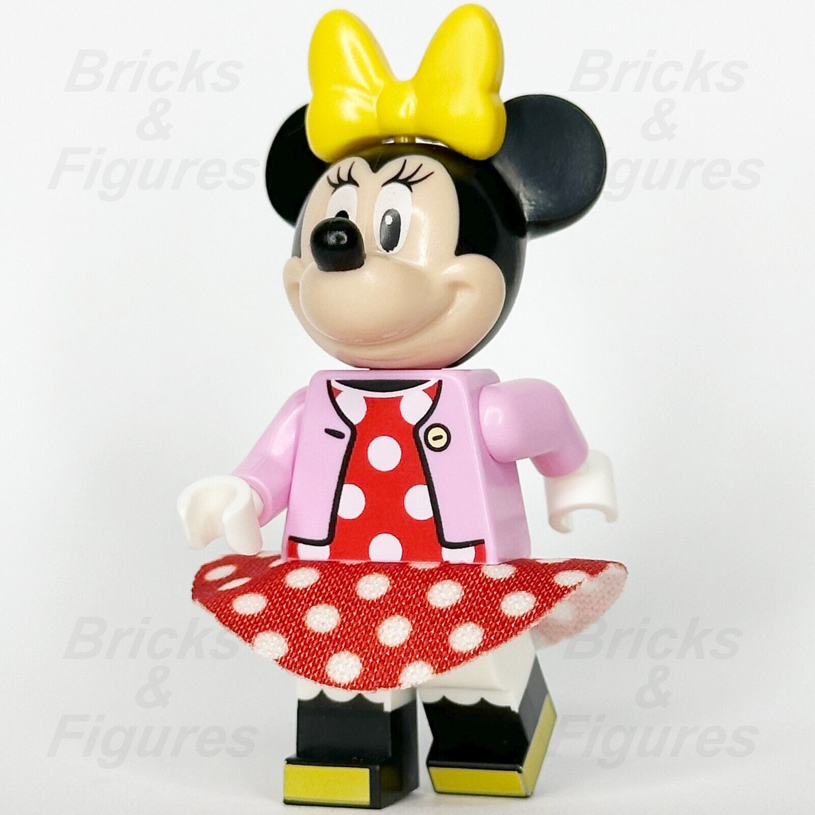 LEGO Disney Minnie Mouse Minifigure Disney 100 Red Polka Dot Dress 43212 dis089