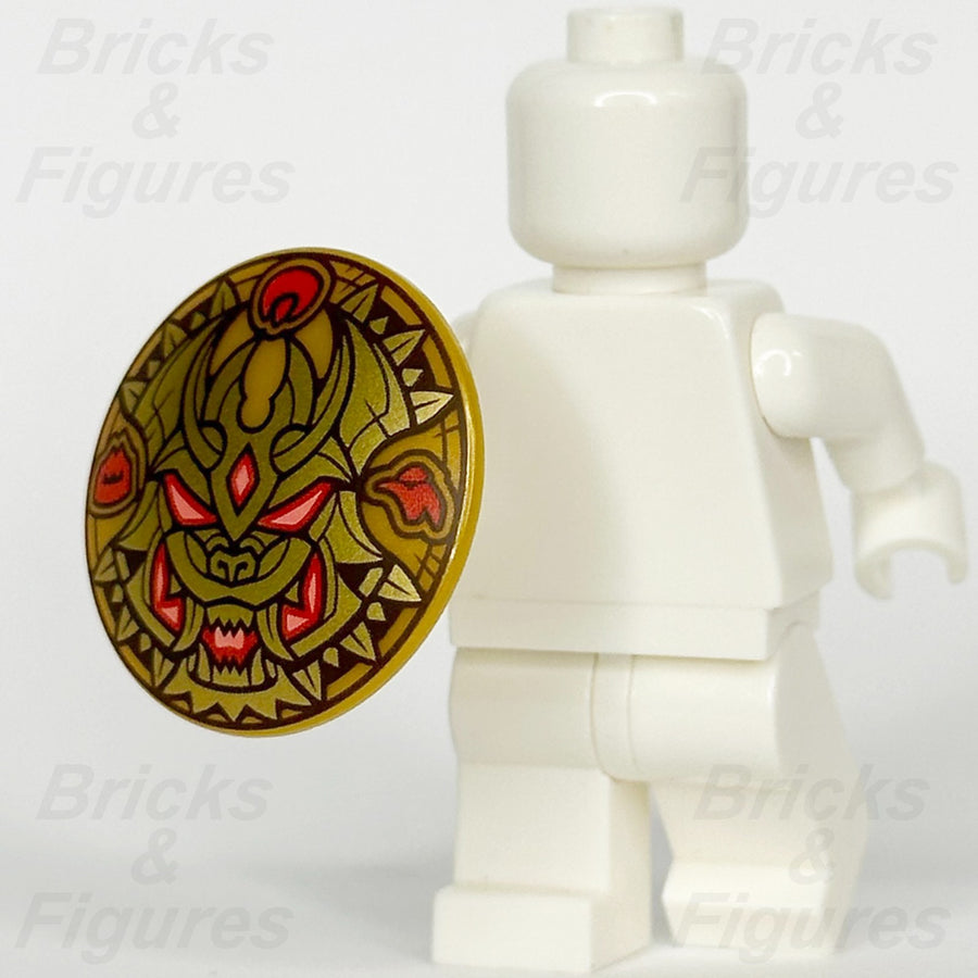 LEGO® Ninjago Gong of Shattering Minifigure Shield Part Dragons Rising Season 21