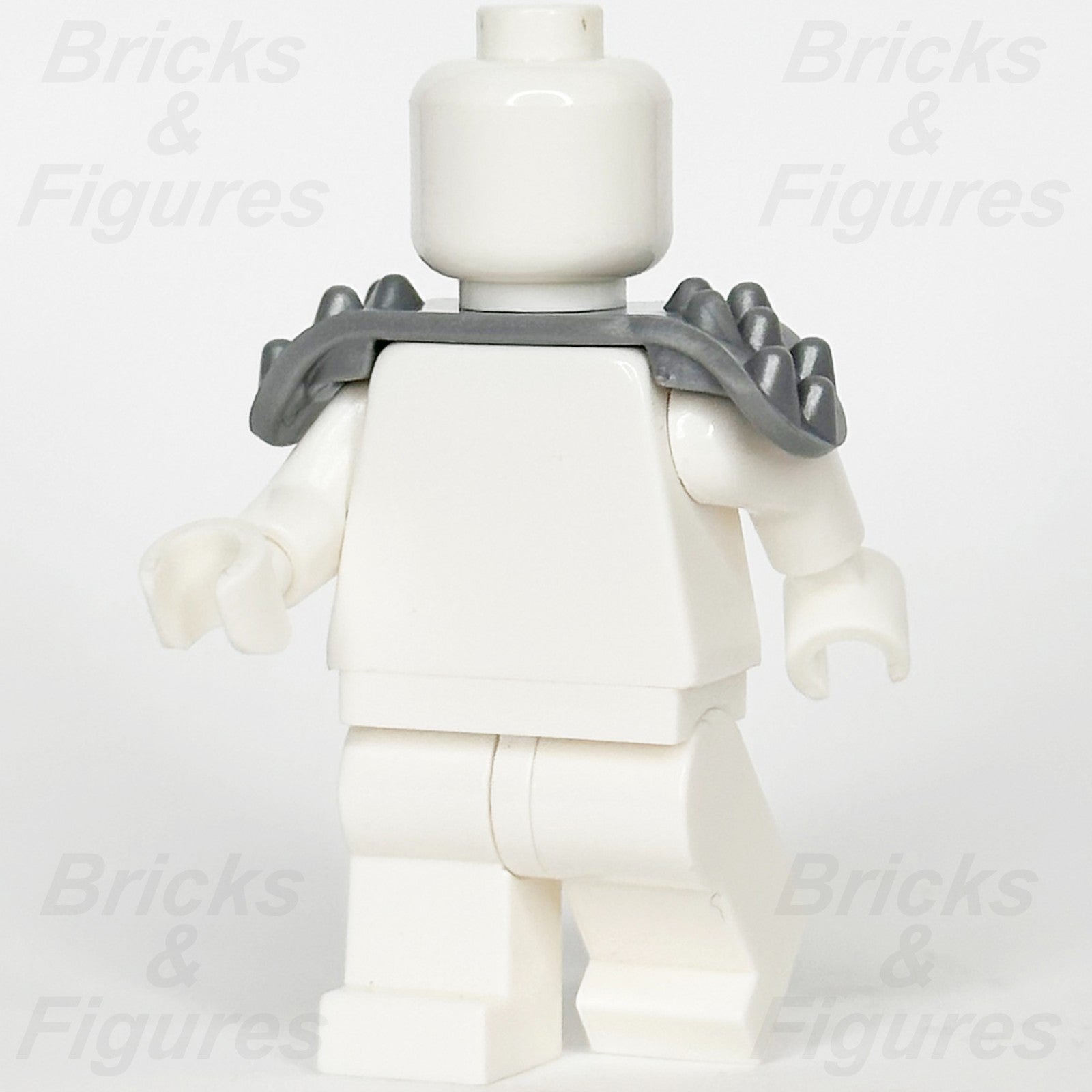 LEGO Shoulder Armour Minifigure Part Flat Silver 88295 Pads with Spikes on Top1