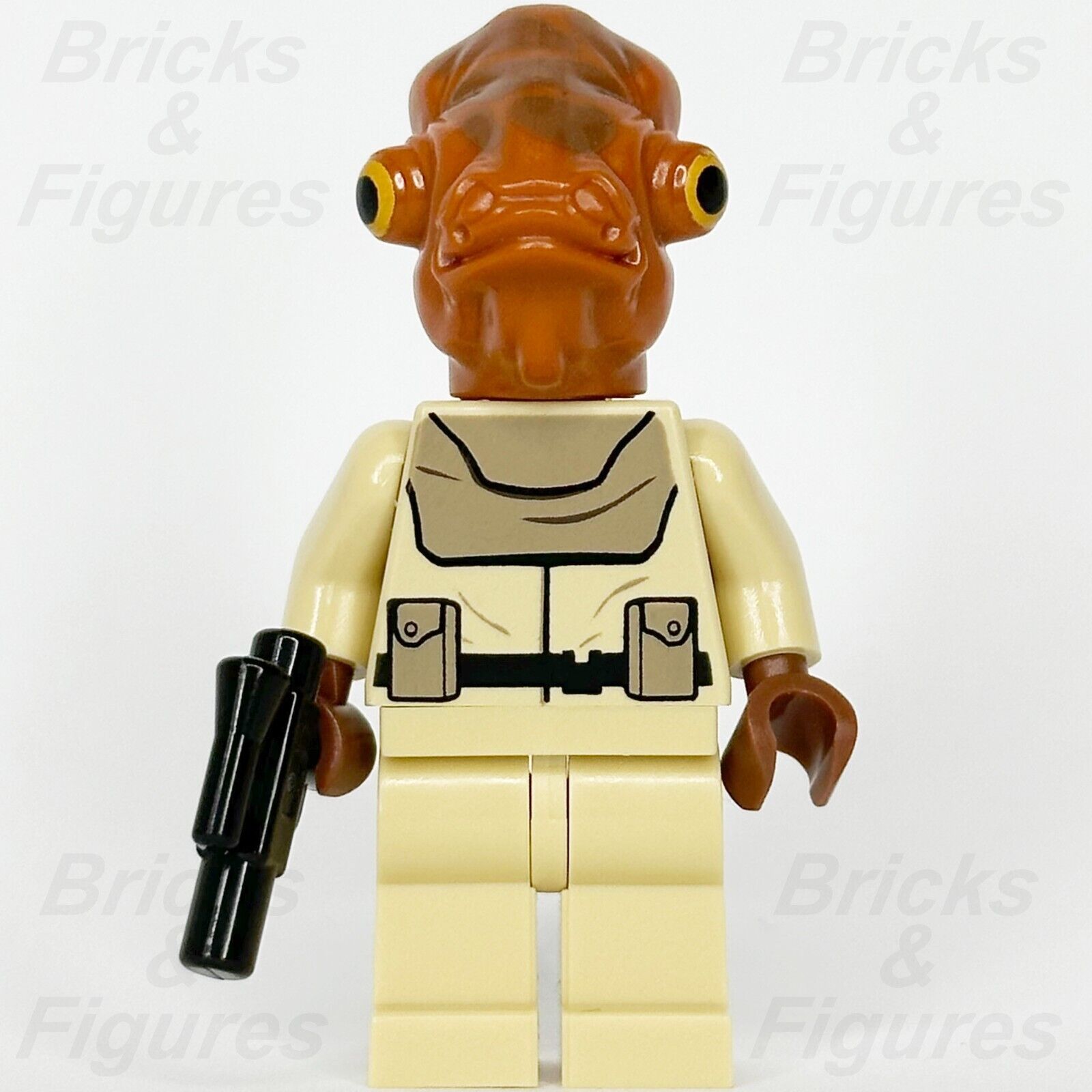 LEGO Star Wars Mon Calamari Officer Minifigure Rebel Alliance 7754 sw0248 - Bricks & Figures