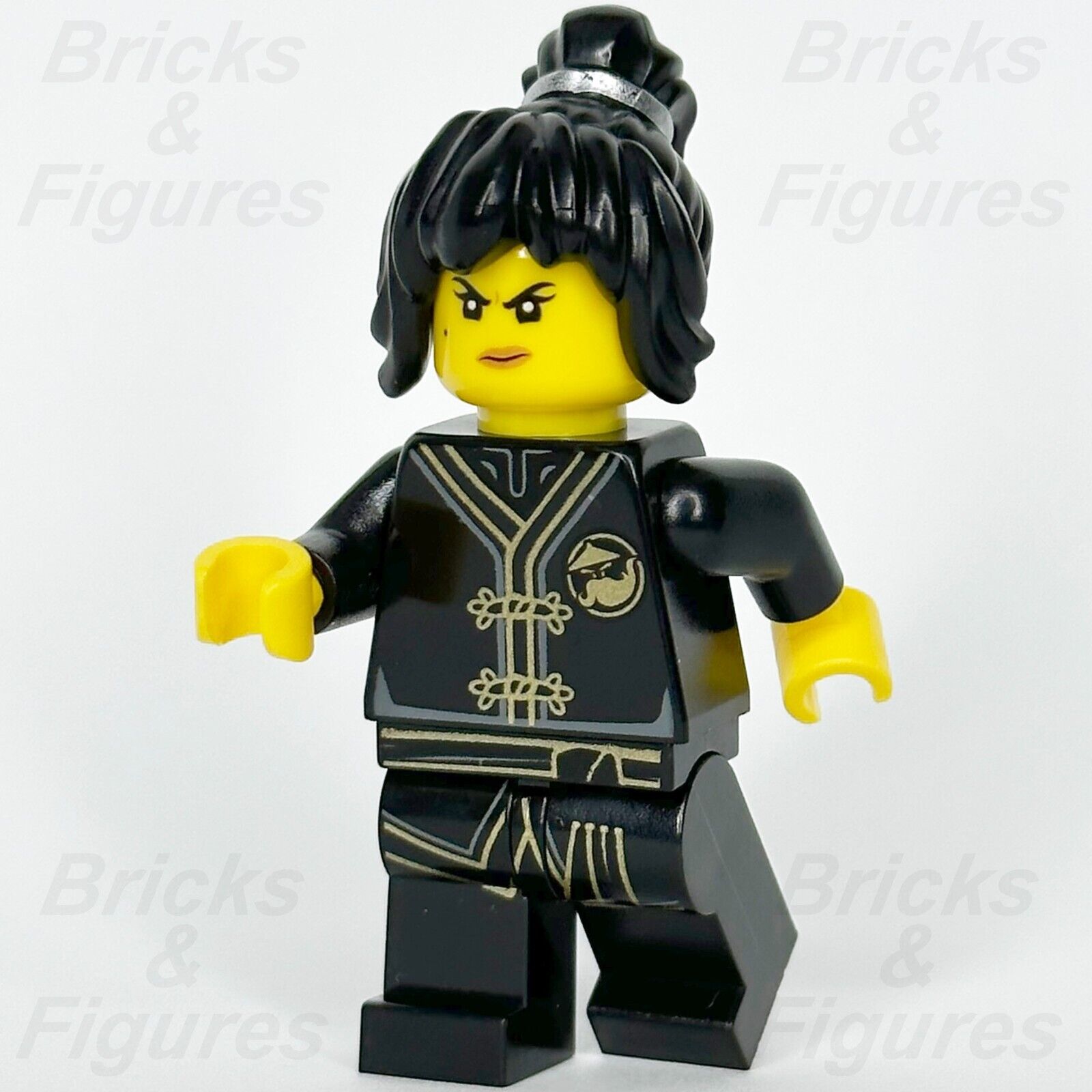 LEGO Ninjago Nya Minifigure Sons of Garmadon Black Wu-Cru Training Gi njo433 - Bricks & Figures