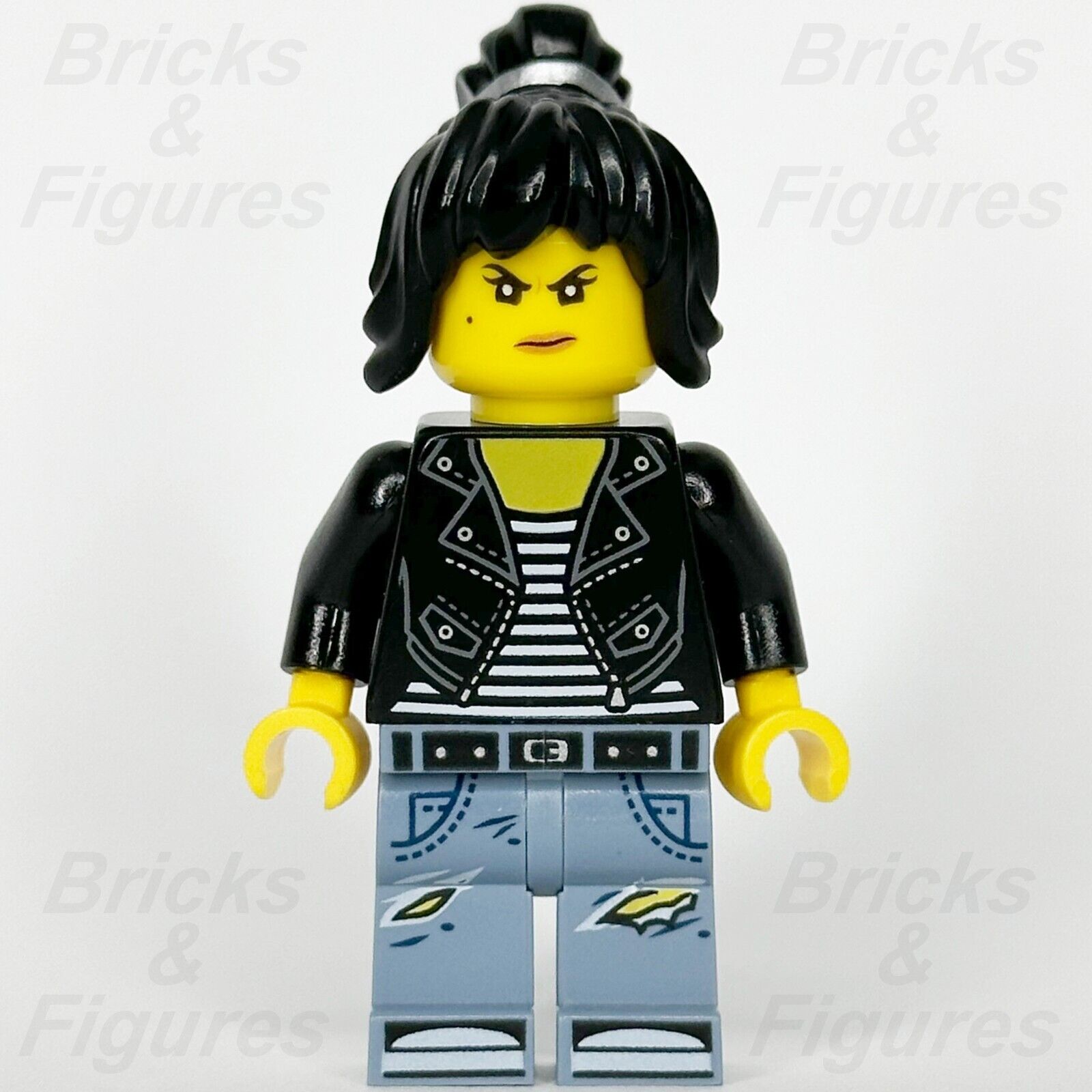 LEGO Ninjago Movie Nya Minifigure Leather Jacket High School Outfit 70607 njo355