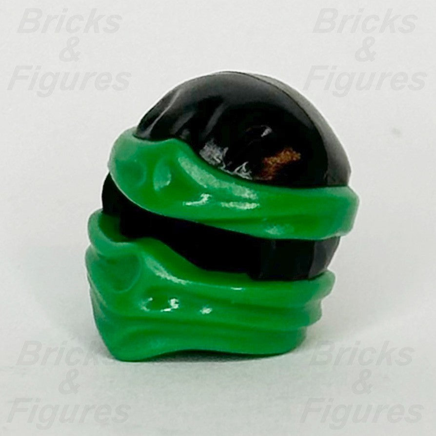 LEGO Ninjago Lloyd Minifigure Ninja Wrap Part Type 2 Black Green Helmet 198571