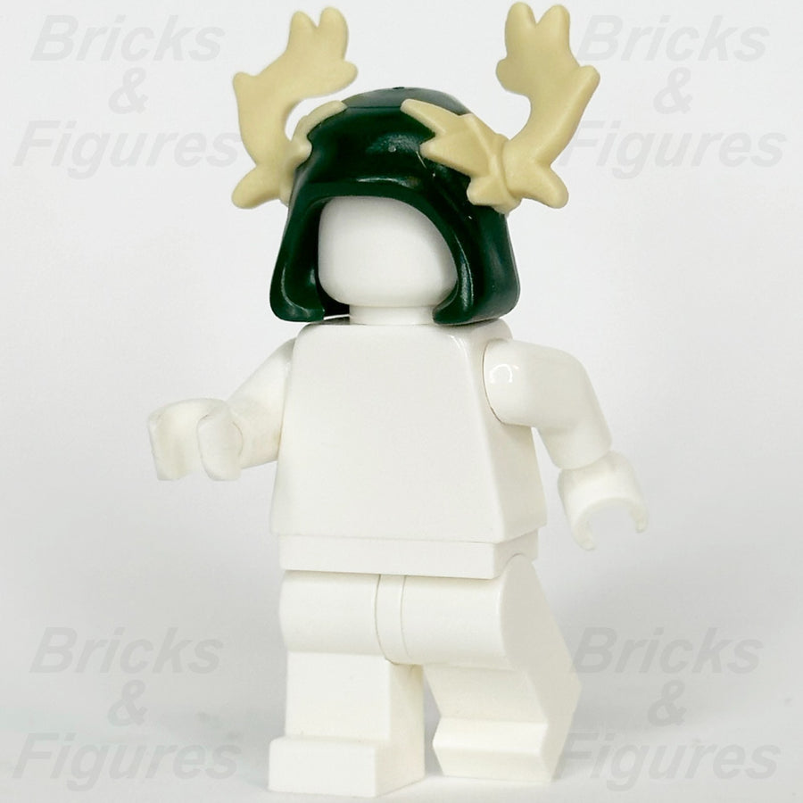LEGO Dungeons & Dragons Halfling Druid Hood Minifigure Part Moose Antlers D & D1