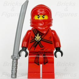 LEGO Ninjago Kai Minifigure The Golden Weapons Fire Ninja 2505 2508 njo0007 Used1
