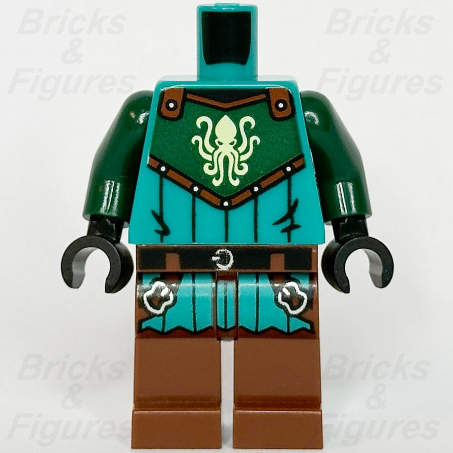 LEGO Castle Kraken Warrior Minifigure Torso & Legs Part 76382 Ideas 21358 Armour1