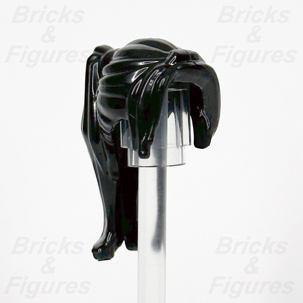 LEGO Black Hair Ponytail with Side Bangs Minifigure Part Long Hair 62696 60081001