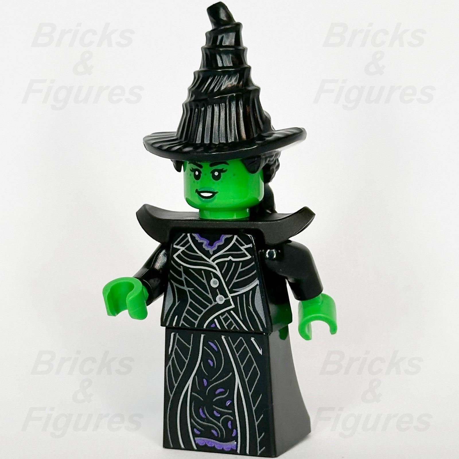 LEGO Wicked Elphaba Minifigure Black Coat Dress 75685 wck013 Witch of the West0