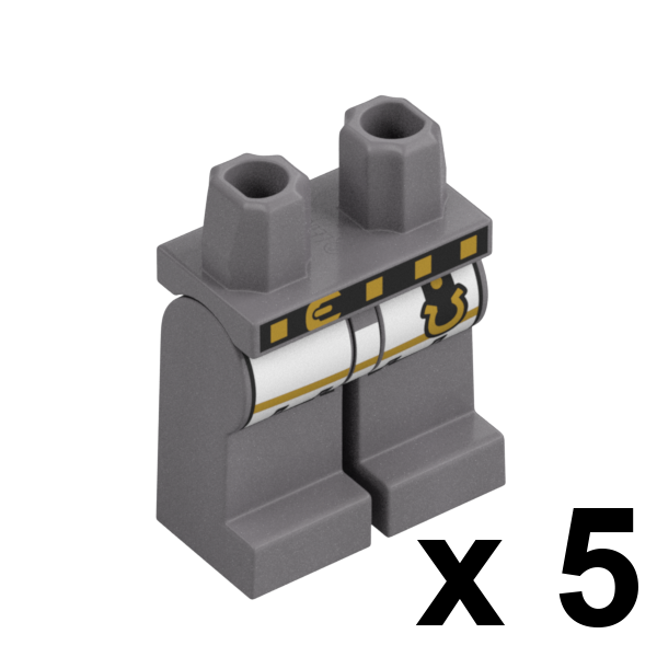 LEGO Minifigure Legs Part 6538809 112478 Castle Horse Knight Body 31168 x 50