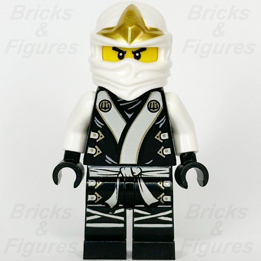 LEGO Ninjago Zane Minifigure The Final Battle Ice Ninja Nindroid 70504 njo076 - Bricks & Figures