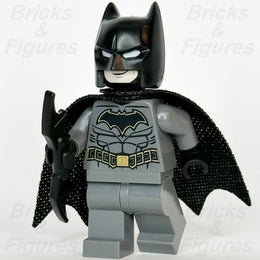 LEGO Super Heroes Batman Minifigure Grey Suit 2 DC 76122 76129 76119 sh589 - Bricks & Figures