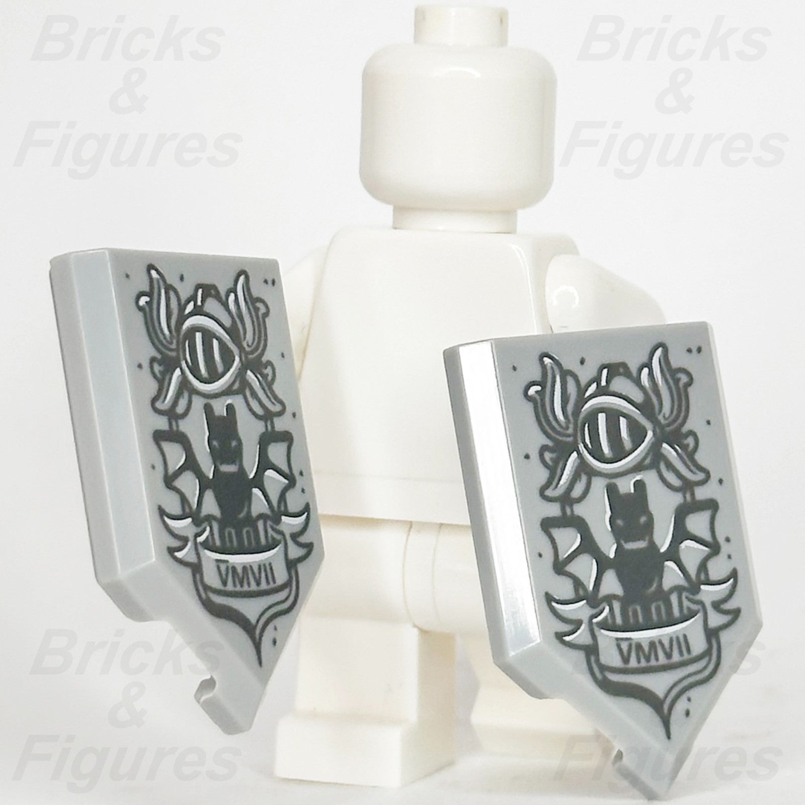 LEGO Castle Helmet Bat VMVII Scroll Modified Tile 2 x 3 Part Creator 10273 x 21