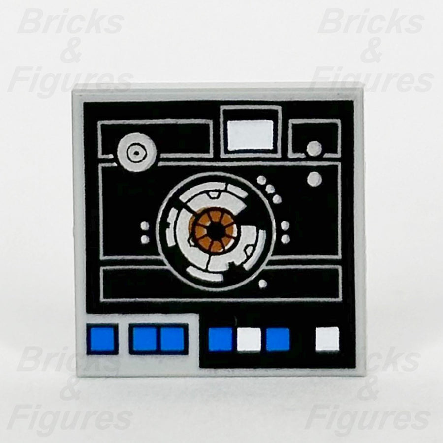 LEGO Star Wars Astromech Droid Access Panel Tile 2 x 2 Part Inverted 75339 TESB0
