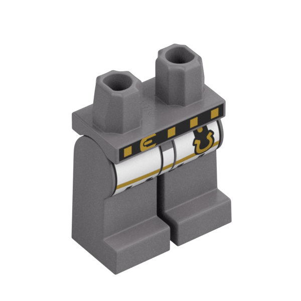 LEGO Minifigure Legs Part 6538809 112478 Castle Horse Knight Body 311680