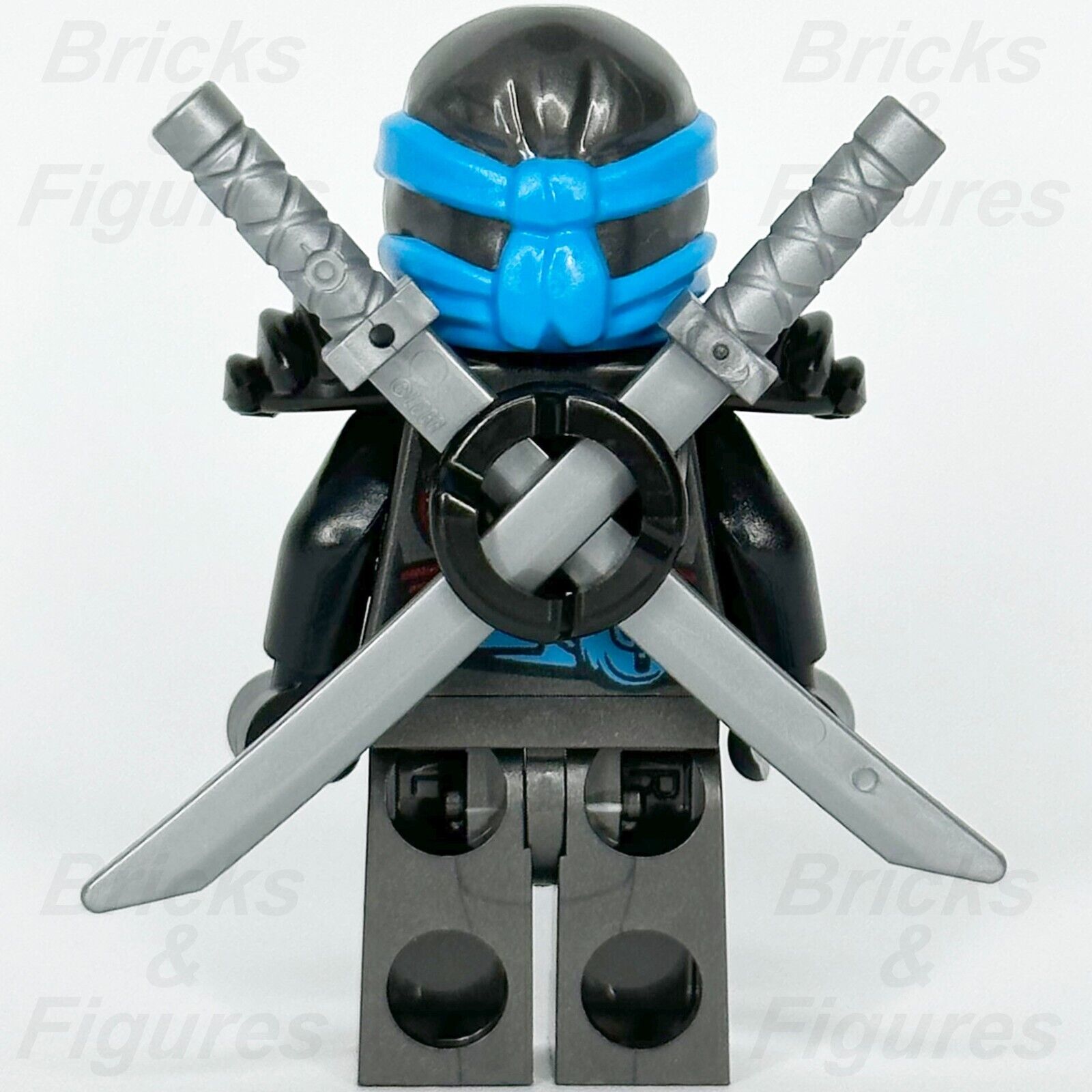 LEGO Ninjago Nya Minifigure Hands of Time Black Armour Water Ninja 70625 njo278 - Bricks & Figures