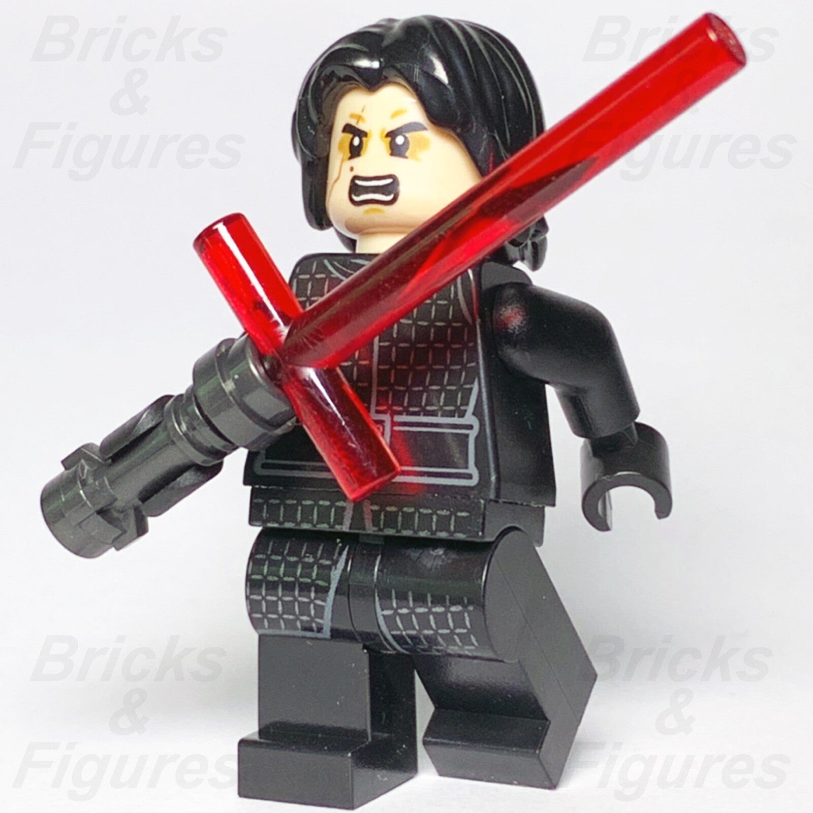 LEGO Star Wars Kylo Ren Minifigure First Order The Last Jedi 75196 75216 Used0