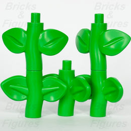 LEGO® Bright Green Plant Stem with 2 Leaves Accessory Part Super Mario 1747 x 51