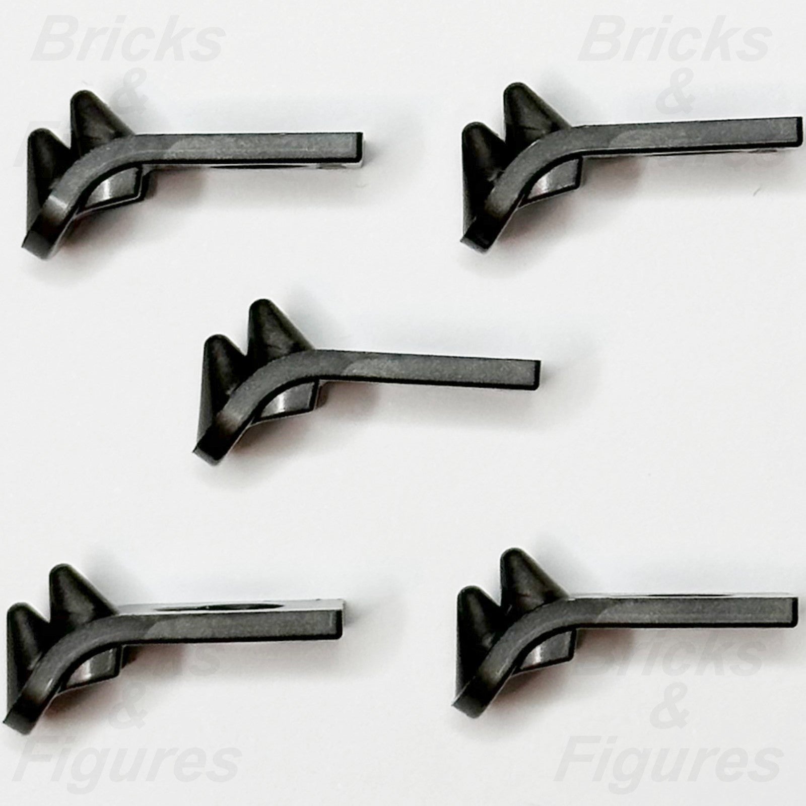 LEGO Shoulder Armour Minifigure Part Pearl Dark Grey 39260 Pad Spikes on Top x 50