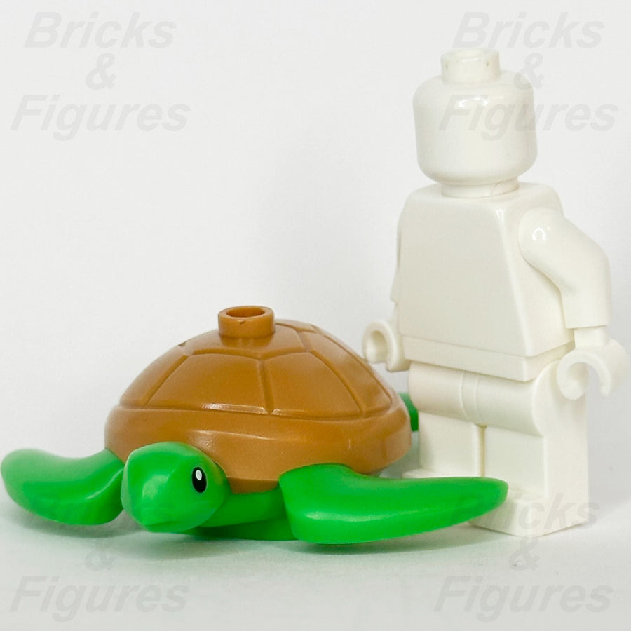 LEGO® City Sea Turtle Animal Minifigure Part Bright Green Town 60377 bb1320pb013