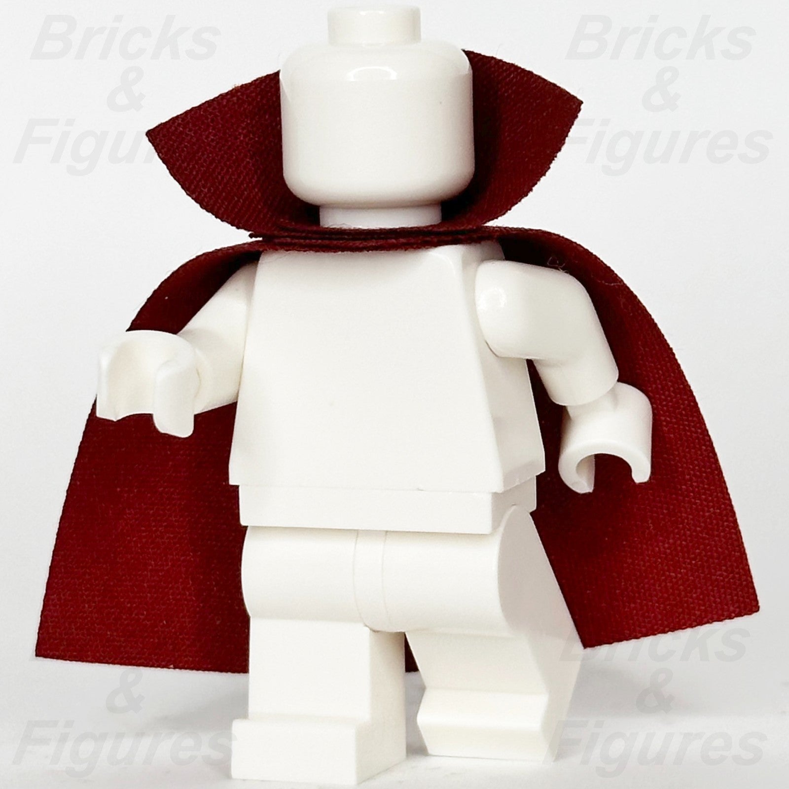 LEGO Dark Red Minifigure Cape Part Collar Cloth Starched Fabric Szass Tam 710471
