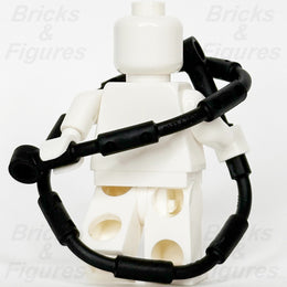 LEGO Black Flexible Hose 21L Accessory Part Climbing Grips 2630 6440995 x 52