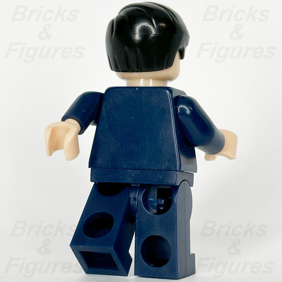 LEGO Super Heroes Clark Kent Minifigure Superman DC Batman 2 sh0083 Suit Glasses2