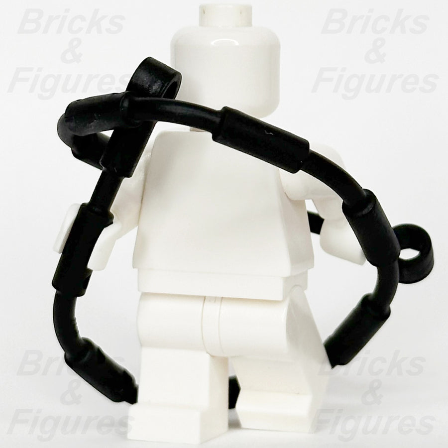 LEGO Black Flexible Hose 21L Accessory Part Climbing Grips 2630 6440995 x 51