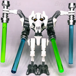 LEGO Star Wars General Grievous Minifigure Cyborg Separatist 75040 75199 Used2