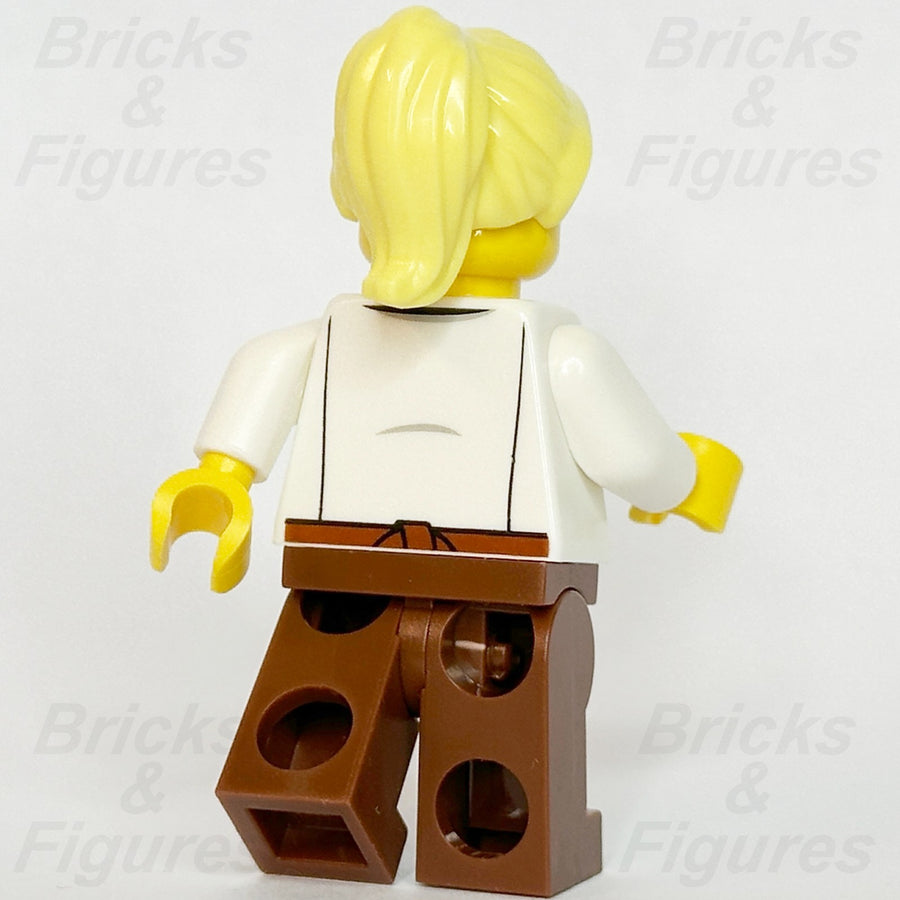 LEGO City Barista Minifigure Female Cafe Worker Apron Cup Name Tag 60469 cty19262