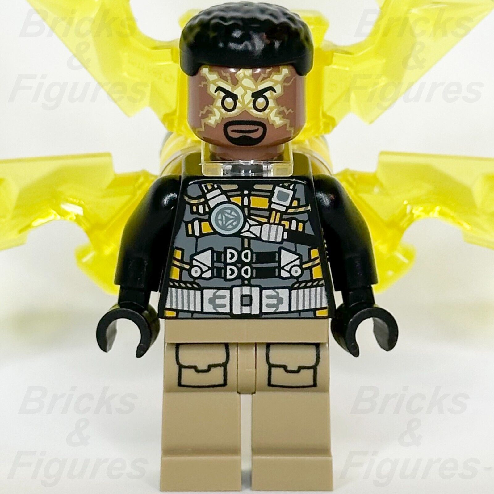 LEGO Super Heroes Electro Minifigure Spider-Man No Way Home Marvel 76261 sh891 - Bricks & Figures