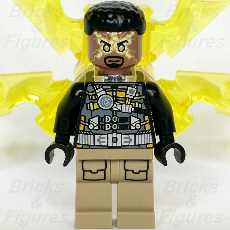LEGO Super Heroes Electro Minifigure Spider-Man No Way Home Marvel 76261 sh891 - Bricks & Figures