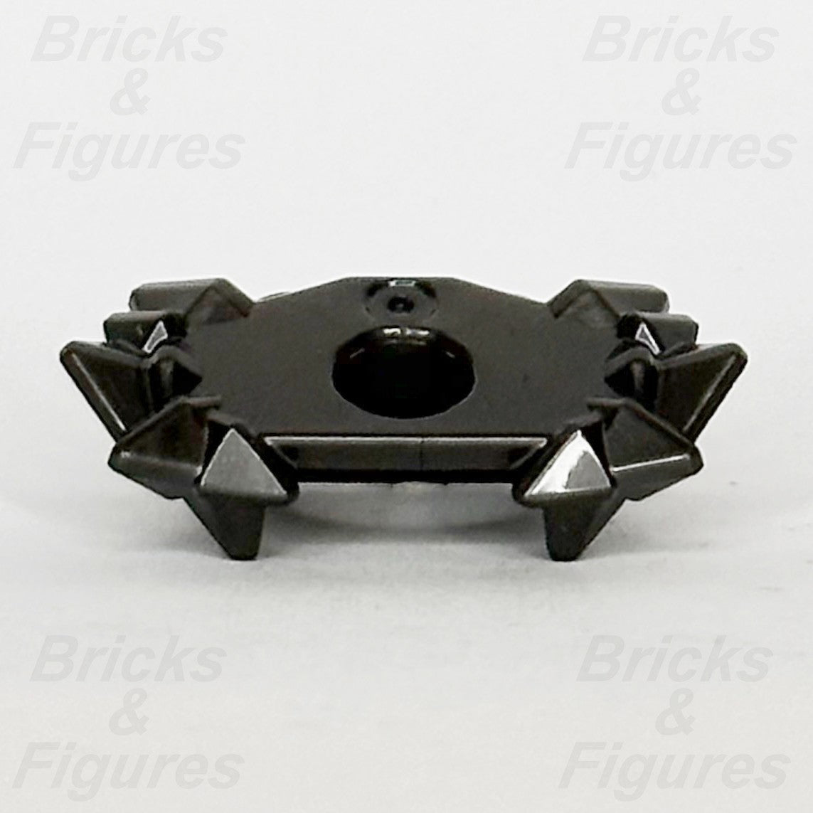 LEGO Ninjago Shoulder Armour Minifigure Part Pearl Dark Grey with Crystal Shards1