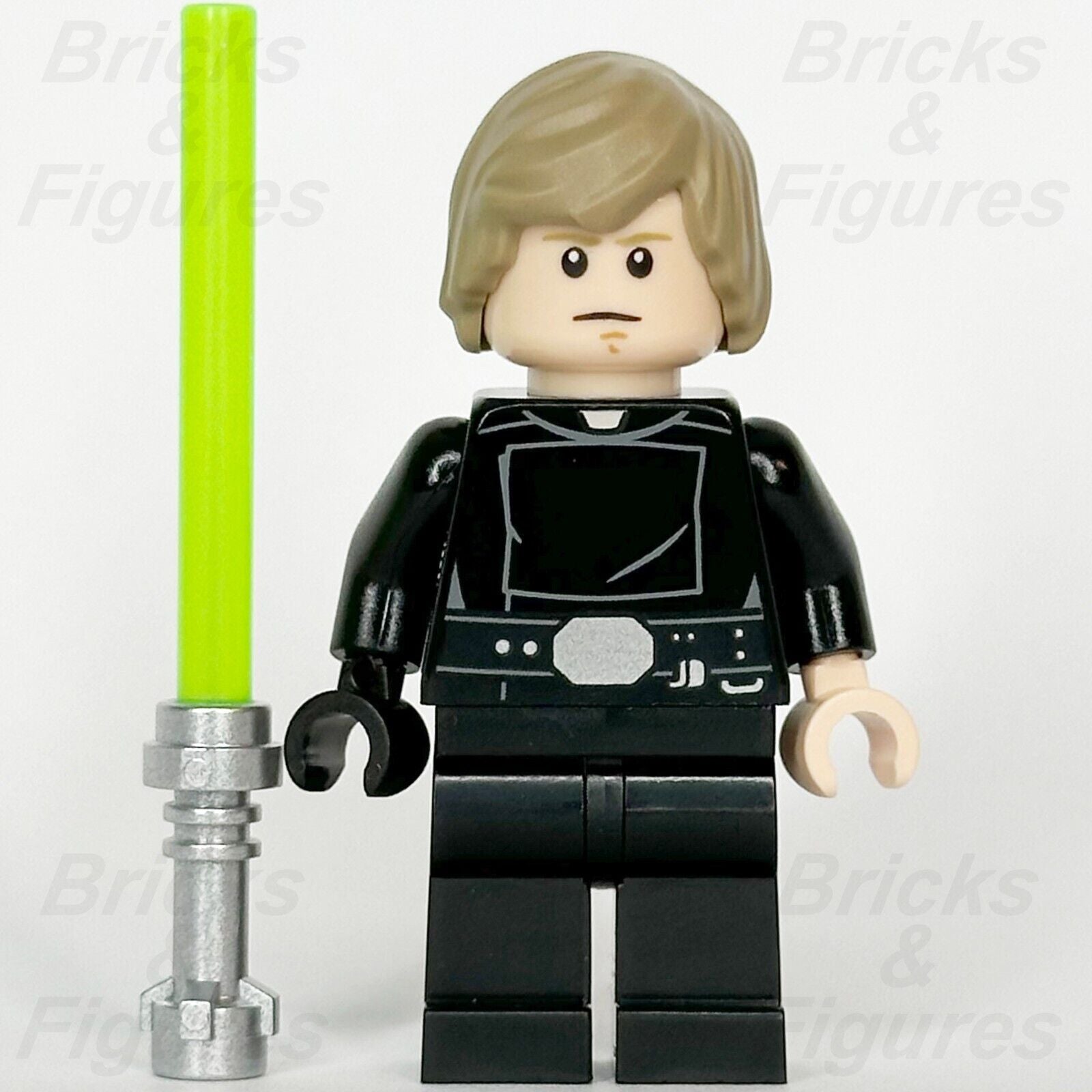 LEGO Star Wars Luke Skywalker Minifigure Jedi Master Shaggy Hair 75352 sw1262 - Bricks & Figures