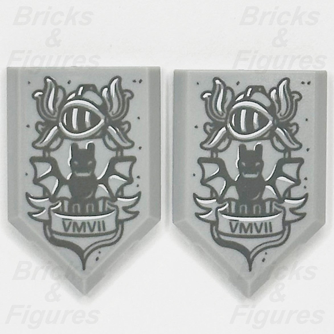 LEGO Castle Helmet Bat VMVII Scroll Modified Tile 2 x 3 Part Creator 10273 x 20