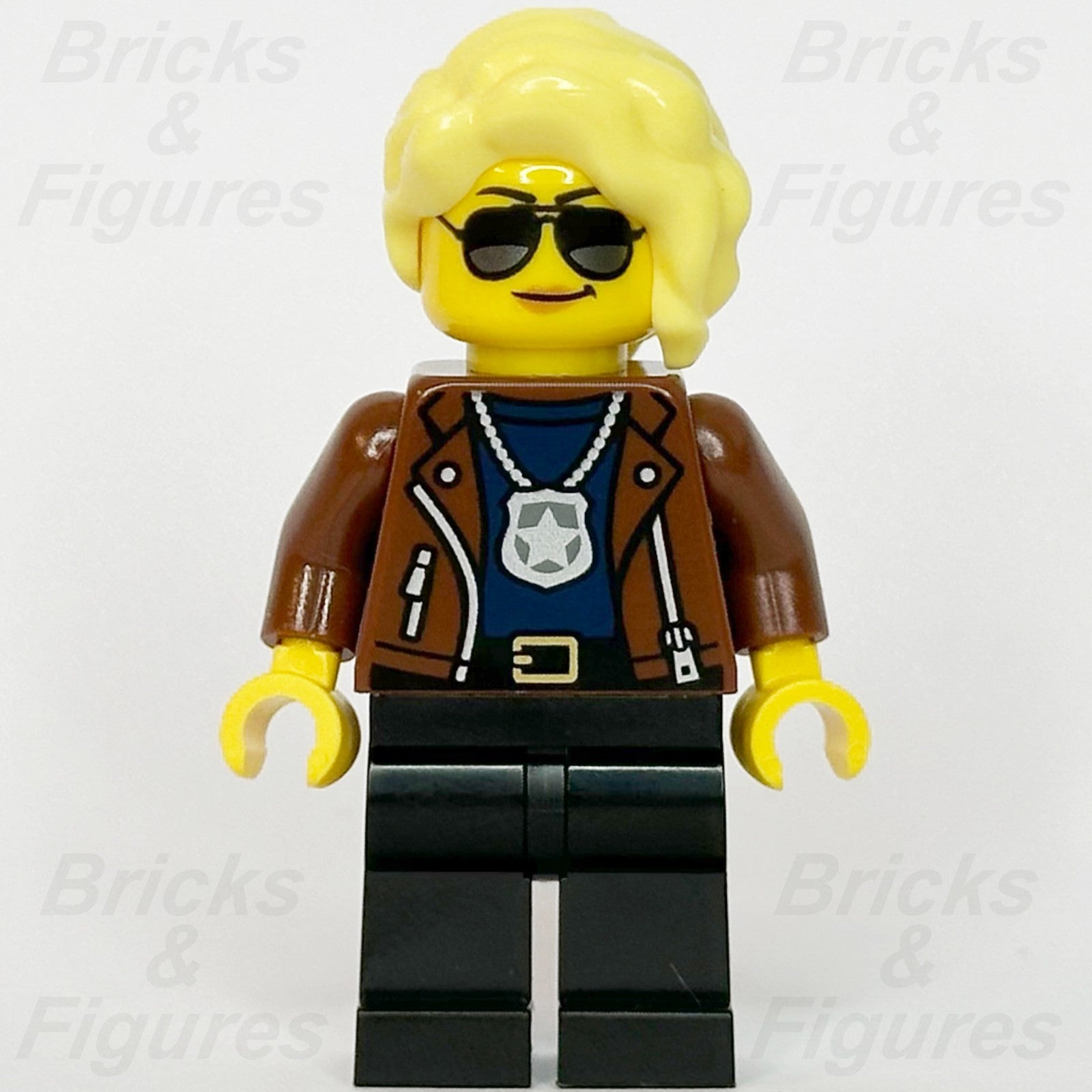 LEGO® City Detective Minifigure Police Town Female Jacket Badge 60508 cty19881
