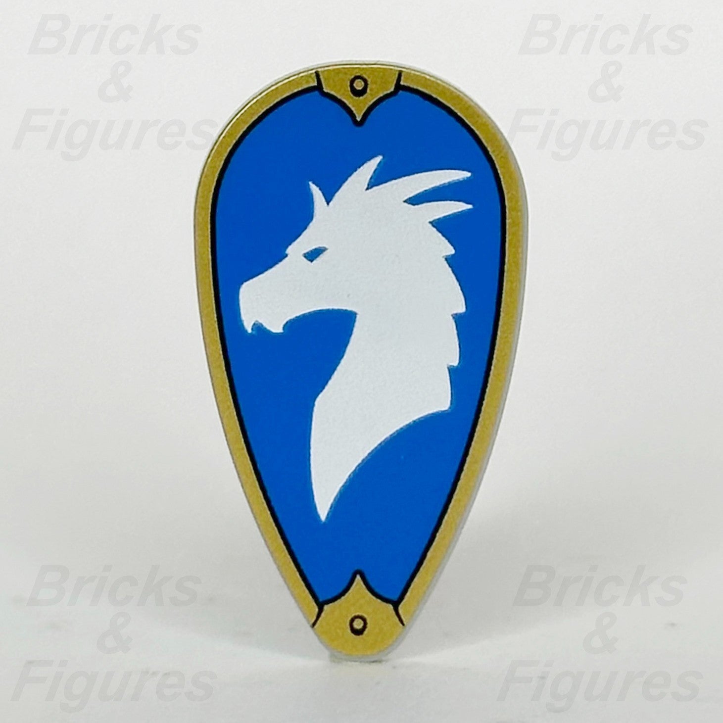 LEGO Dungeons & Dragons Paladin Minifigure Shield Part Dragon Head Oval 710470