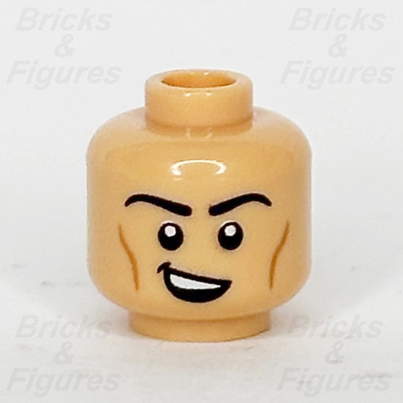 LEGO Dungeons & Dragons Elf Bard Minifigure Head Part Male Dual Sided 710470