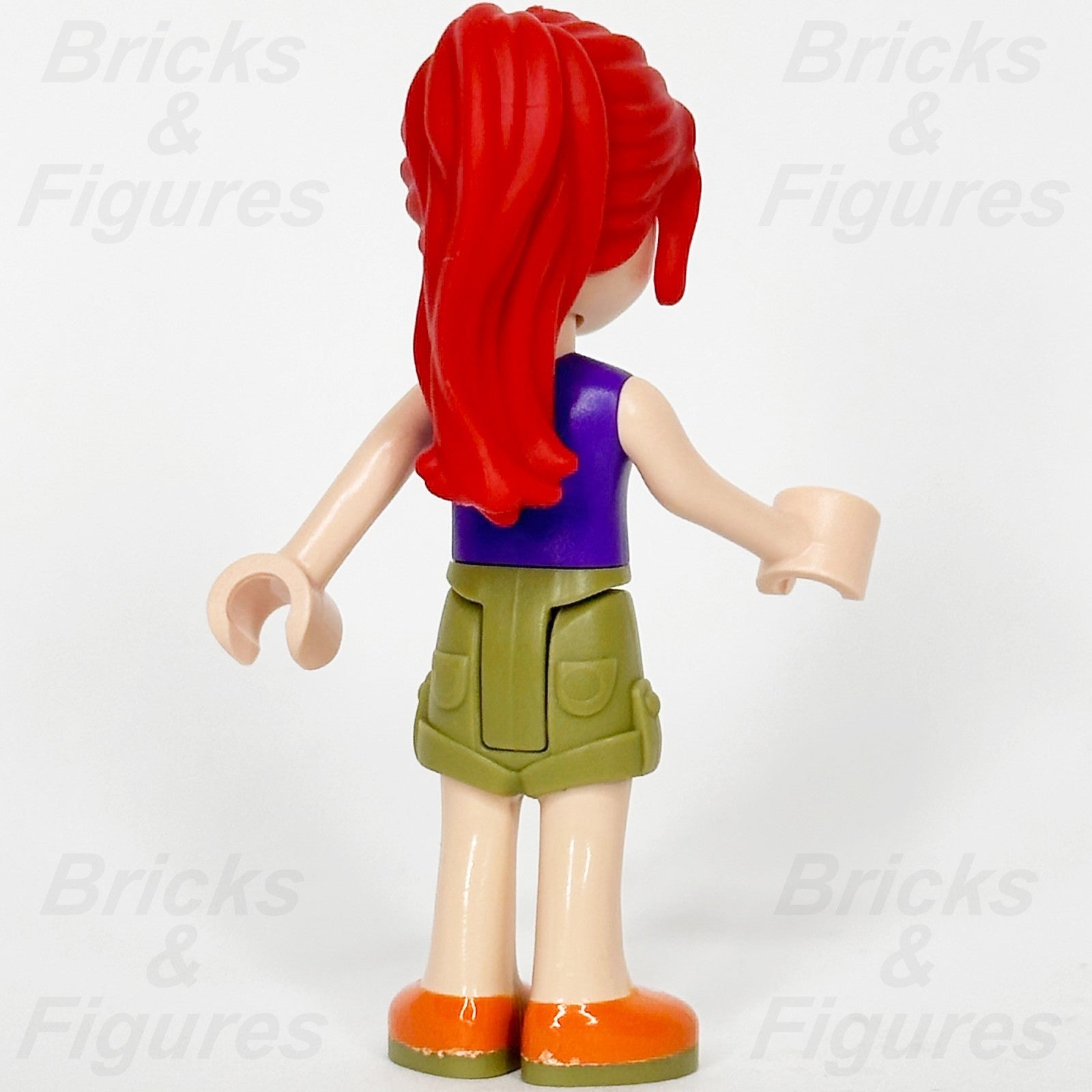 LEGO® Friends Mia Minifigure Olive Green Shorts Purple Top 41388 30416 frnd04092